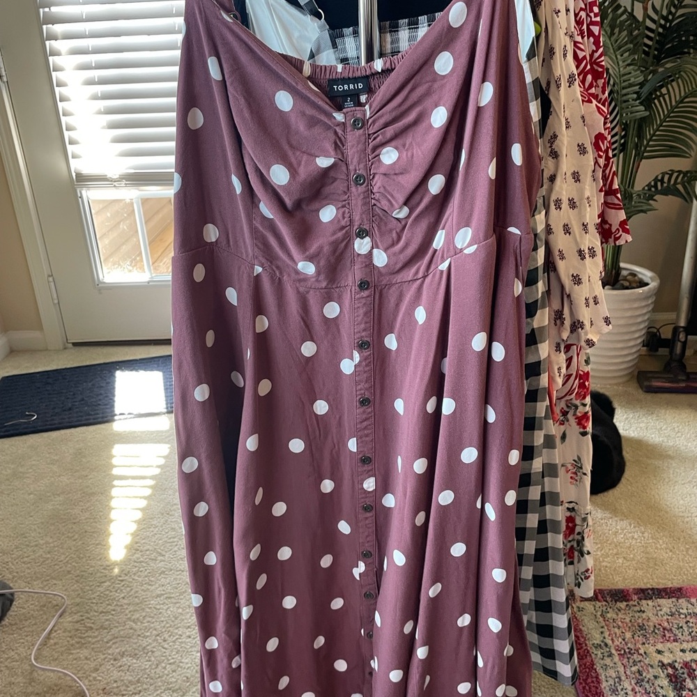 Torrid Polka Dot Dress